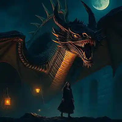 Picture for song 'The Dragon Bites Back' by artist 'Alexander Aruca'