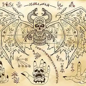 Picture for song 'BLACK MAGICK' by artist 'Yung Grave Digga'