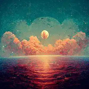 Picture for song 'Distant Moonrise' by artist 'Dizzy Night Lane'