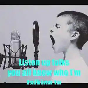 Picture for song 'Free Up The Mike. (New)' by artist 'Without regrets.'