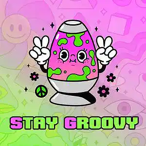 Picture for song 'Trippy Beat Hard 808 Rap Beat - Stay Groovy' by artist 'Purple Six Beats'
