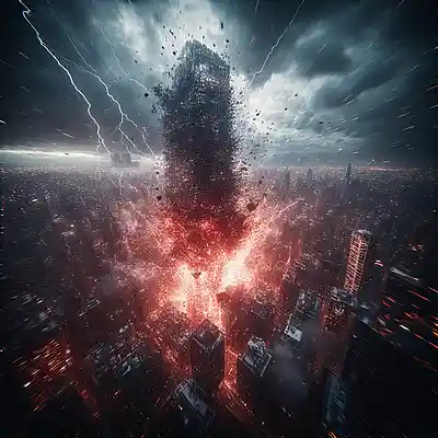 Picture for song '"DOWNRISE" (NOISIA x EPTIC x BLACK TIGER SEX MACHI' by artist 'SGZN'