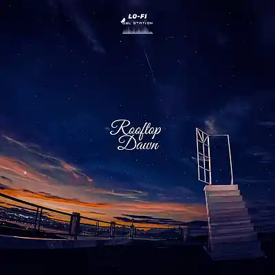 Picture for song 'Rooftop Dawn' by artist 'Lo-Fi Owl Station'