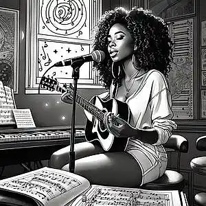 Picture for song ''Moonlight' - Sza Guitar type Beat instrumental' by artist 'VicTheMonster'