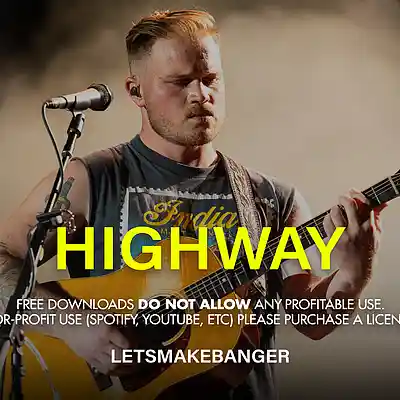 Picture for song 'Zach Bryan x Bailey Zimmerman Type Beat "HIGHWAY"' by artist 'Lets Make Banger'
