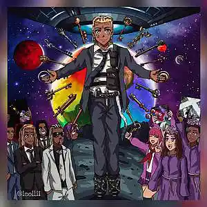 Picture for song 'CRASHLANDING' by artist 'thxndrz'