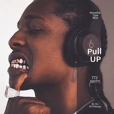 Picture for song 'Pull UP ( GloRilla X Memphis Type Beat )' by artist 'DJ HITMoney'