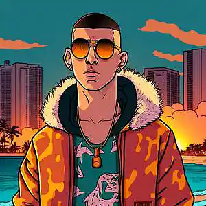 Picture for song 'Meet You There (Ozuna x Bad Bunny type beat)' by artist 'tape beats.'