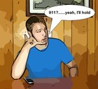 Picture for song '911?...yeah, I'll hold' by artist 'Adelbertron'