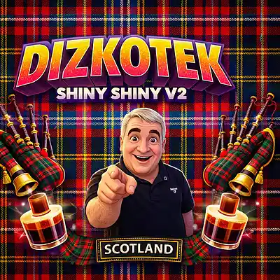 Picture for song 'Dizkotek - Shiny Shiny V2' by artist 'DIZKOTEK'