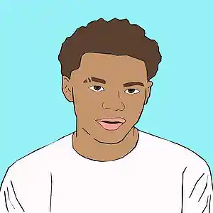 Picture for song 'Lil Mosey Type Beat Instrumental - Cartoon' by artist 'Purple Six Beats'