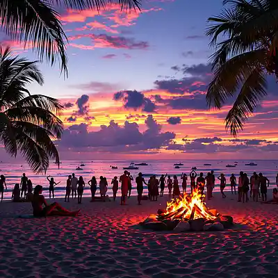 Picture for song 'Rhythmixa - Tropical Melodic EDM Beat' by artist 'CosmoSonic'