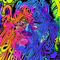 Picture for song 'Weird Trippy Dubstep Type Rap Beat Liquid Face' by artist 'Purple Six Beats'