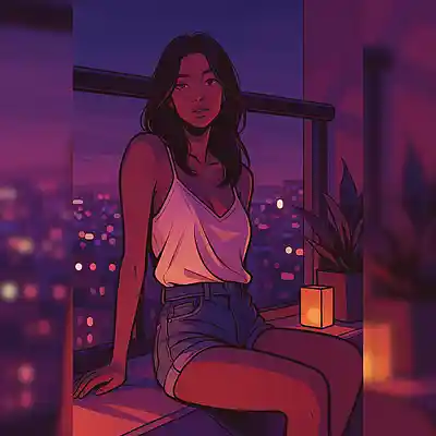 Picture for song '6LACK Type Beat "Moonlight" R&B Trap Soul Beat' by artist 'lessabeatz'