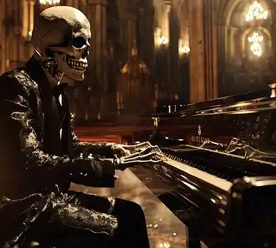 Picture for song 'Shootout at the Skinnybonez Saloon ft. Donny G and' by artist 'Alien Synopsis'