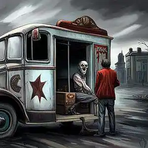 Picture for song 'Demonic Ice Cream Truck' by artist 'Louisiana Bill And The Bucket Of Beans'