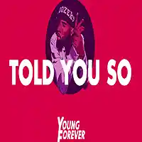Picture for song 'Told You So (Prod. By Young Forever)' by artist 'Young Forever Beats'