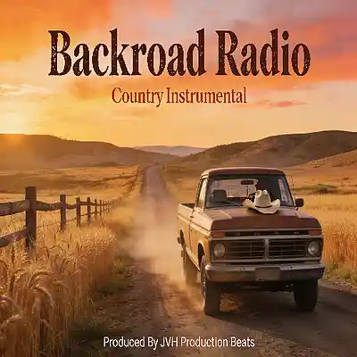 Picture for song 'Backroad Radio - Country Beat (90Bpm)' by artist 'JVH Production Beats'
