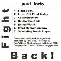 Picture for song 'Seven-Day Drunk Prayer, by Paul Iorio.' by artist 'Paul Iorio'