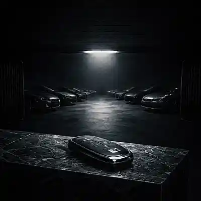 Picture for song '12 CAR GARAGE 21 Savage Type Beat (Dark Trap' by artist 'BLDBRG'