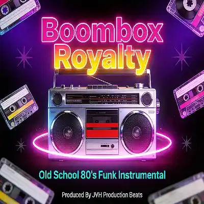 Picture for song 'Boombox Royalty - Old School Beat (98Bpm)' by artist 'JVH Production Beats'
