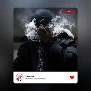 Picture for song '«Shadow» (Migos x Future Dark Trap Type Beat)' by artist 'CRYWAVE.'