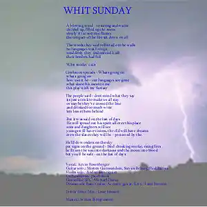 Picture for song 'Whit sunday - Circle of Life (2018)' by artist 'Jonsson'