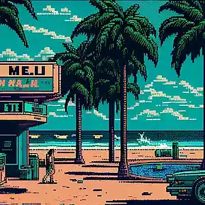 Picture for song '"MIAMI" 8BIT REGGAETON FREESTYLE TYPE BEAT' by artist 'DevilleProducer'