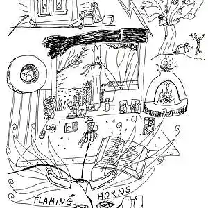 Picture for song 'Amazing & Flaming Horns - 2 Winter Solstice Poems' by artist 'larry goodell'