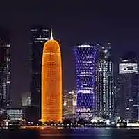 Picture for song 'Qatar by Night' by artist 'Peter Kosta's Galaxy Rock Band'