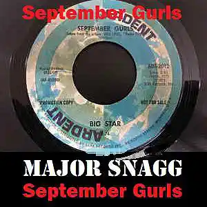 Picture for song 'September Gurls (Instrumental option)' by artist 'Major Snagg'