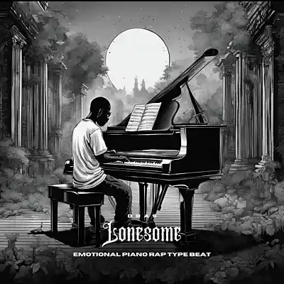 Picture for song '"Lonesome" - Emotional Piano Rap Type Beat' by artist 'Dras On The Beat'