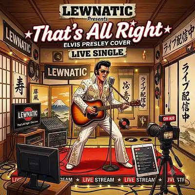 Picture for song 'That's All Right (Elvis Live Cover)' by artist 'LEWNATIC'