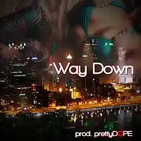 Picture for song 'Way Down *Weeknd/Drake style instrumental*' by artist 'prettyDOPE'