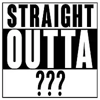 Picture for song 'Straight Outta (w.o.Scratches) *SOLD*' by artist 'Insane-Beatz.com'