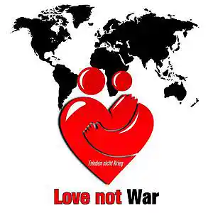 Picture for song 'Love not War' by artist 'DjBlueFog'