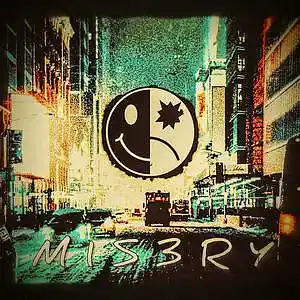 Picture for song '" M 1 S 3 R Y "' by artist 'B L A C K W 3 L L'