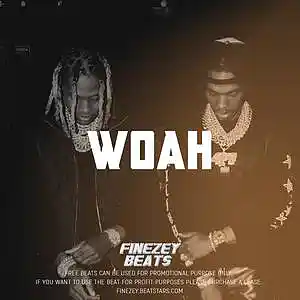 Picture for song 'WOAH - LIL BABY x LIL DURK x 4PF 42dugg type beat' by artist 'Finezey'