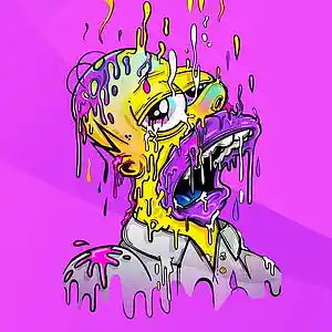 Picture for song 'Trippy Beat 8bit Hard 808 Trap Beat || Bawz' by artist 'Purple Six Beats'