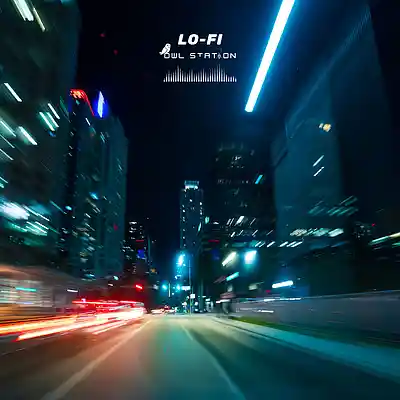 Picture for song 'Nocturnal Reflections' by artist 'Lo-Fi Owl Station'