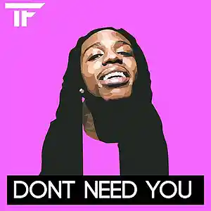 Picture for song 'Dont Need You' by artist 'TrackFiendz'