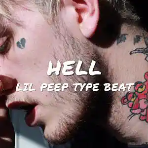 Picture for song '[FREE] Lil Peep Type Beat "Hell" Guitar Beat' by artist 'Cort Beats'