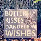 Picture for song 'Dandelion Wishes and Butterfly Kisses' by artist 'Jacqueline L. Richter'
