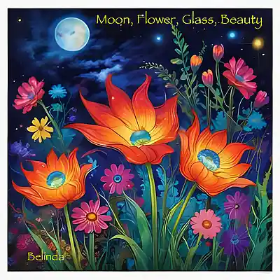 Picture for song 'Moon, Flower, Glass, Beauty (Belinda)' by artist 'Bovine Productions'
