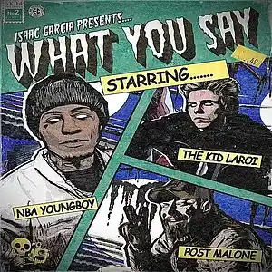 Picture for song 'NBA_YoungBoy_Ft_Post_Malone_The_Kid_LAROI_-_What_Y' by artist 'Extra bass'