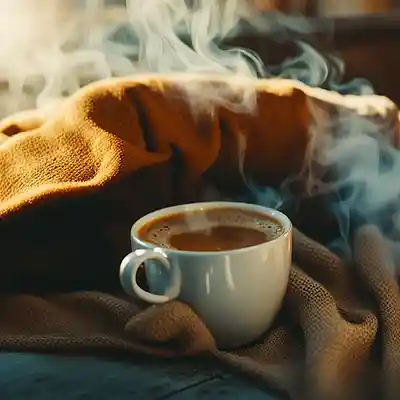 Picture for song 'greasy coffee' by artist 'The Unpredictable Headband'