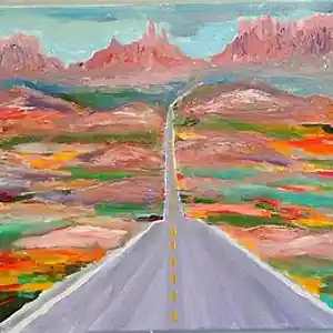 Picture for song 'Hand Painted Desert' by artist 'Johanna Renfro'