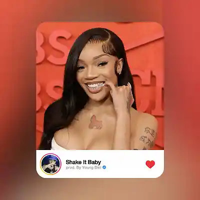 Picture for song 'Shake It Baby - BossMan Dlow x GloRilla Type Beat' by artist 'Prod. Young Biel'