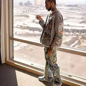 Picture for song '"MASK ON MY FACE" KEY GLOCK x YOUNG DOLPH TYPE B' by artist 'B-MAN Beat'
