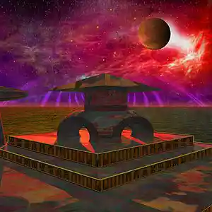 Picture for song 'The Electric Sky' by artist 'Darryl Zuber's 10th World'